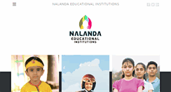 Desktop Screenshot of nalanda.edu.in
