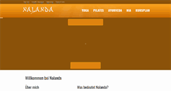 Desktop Screenshot of nalanda.at