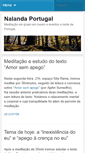 Mobile Screenshot of portugal.nalanda.org.br