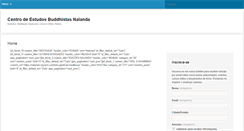 Desktop Screenshot of nalanda.org.br